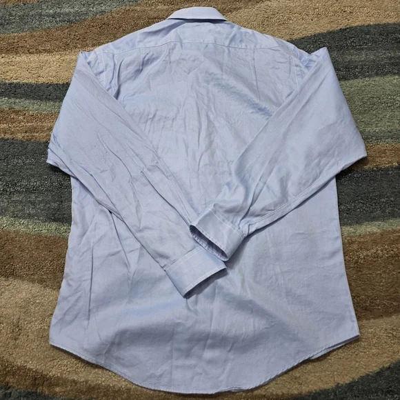 Brooks Brothers Light Blue Men's Dress Shirt - Picture 3 of 6